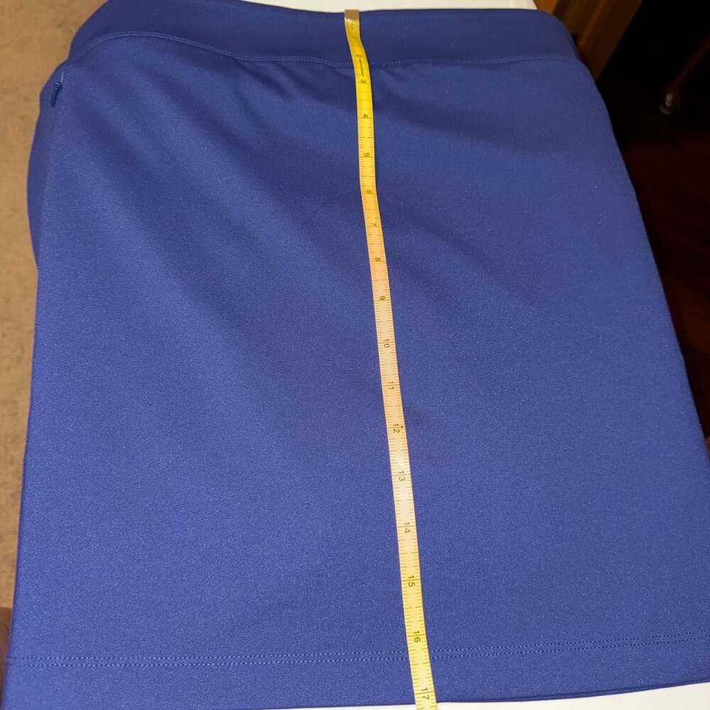 EUC TOMMY BAHAMA SZ XL AUBREY ISLAND ZONE SKORT SKIRT NAVY BLUE ATHLEISURE WEAR - Picture 10 of 11